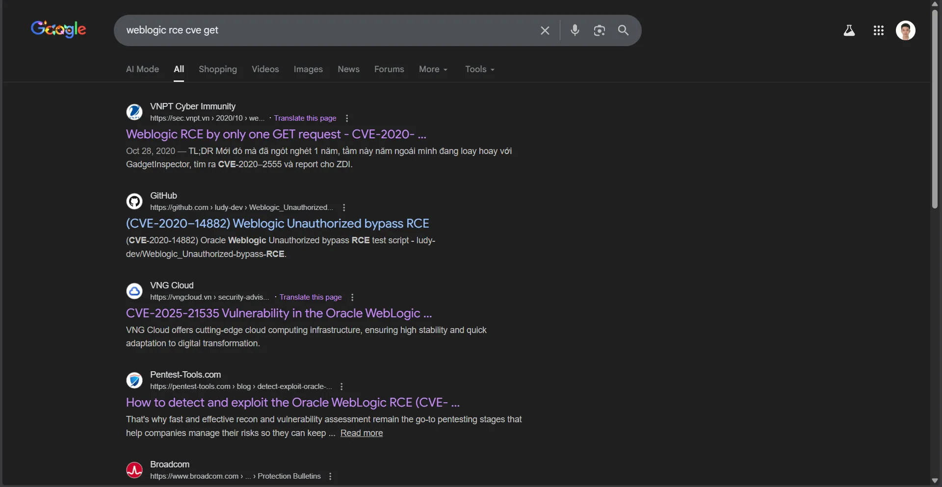 Search results for CVE-2021-14882