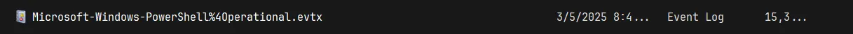 Microsoft-Windows-PowerShell%4Operational.evtx log file